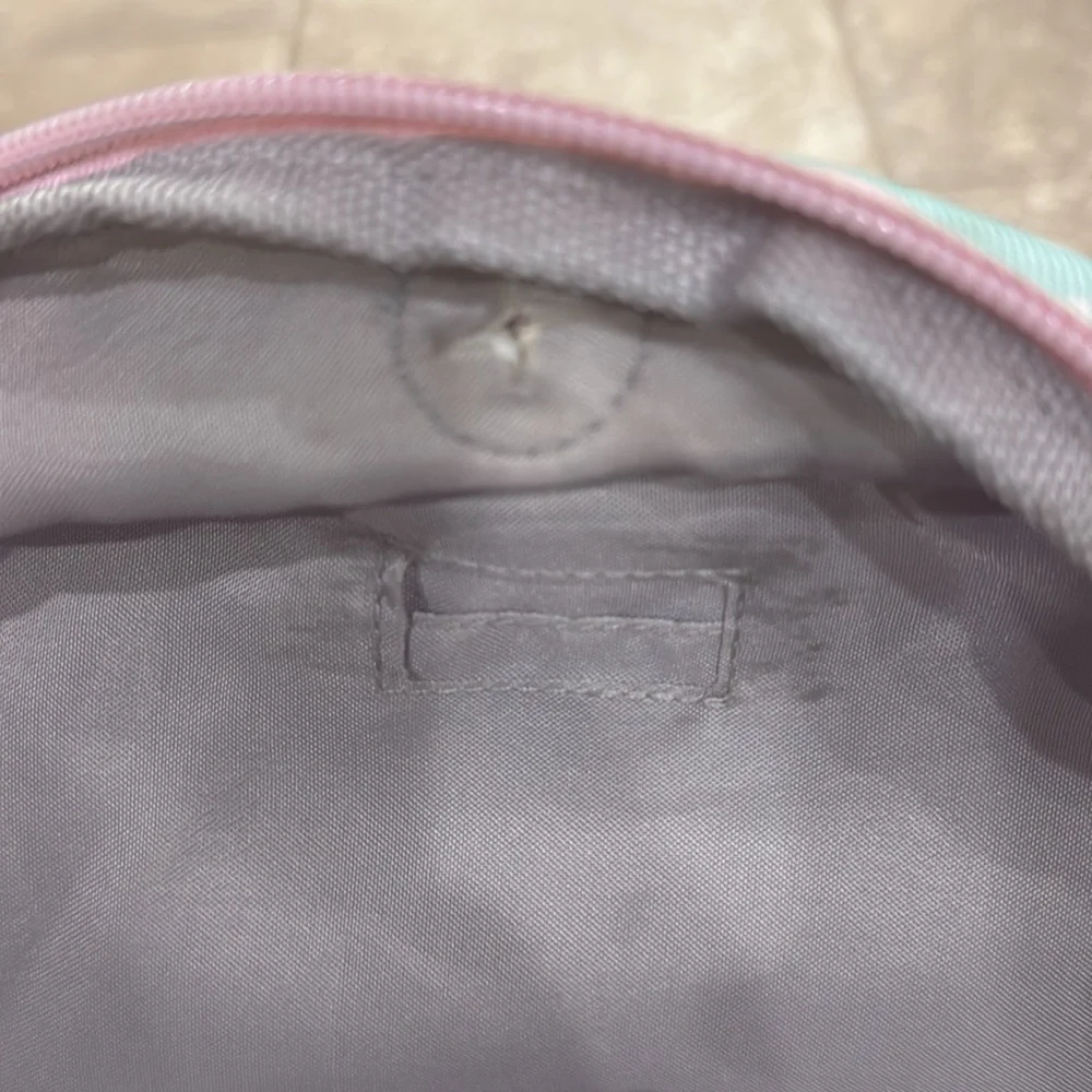 Pottery Barn Mackenzie Aqua Pink Princess‎ Kitty small backpack